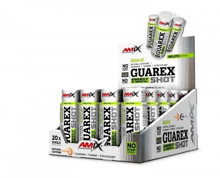 Amix Nutrition Guarex® Energy & Mental SHOT 20 x 60 ml