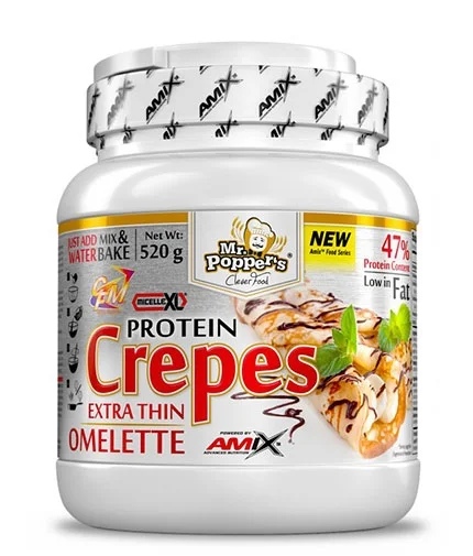 Amix Nutrition Mr.Poppers Crepes High Protein Omelette 520 g