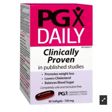 Webber Naturals PGX® Daily Ultra Matrix Slimming 750 mg x 90 softgel capsules
